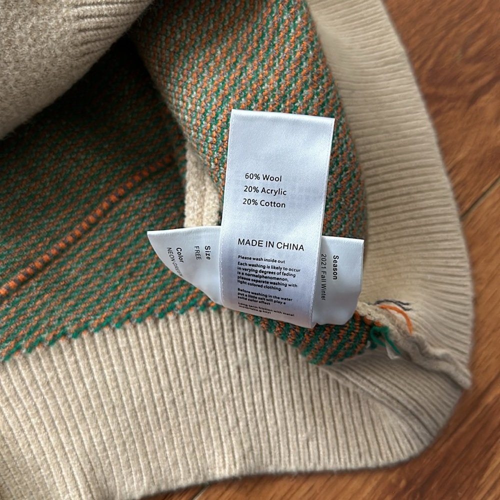 ADER ERROR ARGYLE SWEATER - Picture 9 of 11